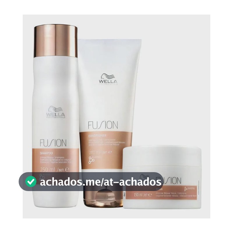 Kit Wella Professionals Fusion Trio (3 Produtos)