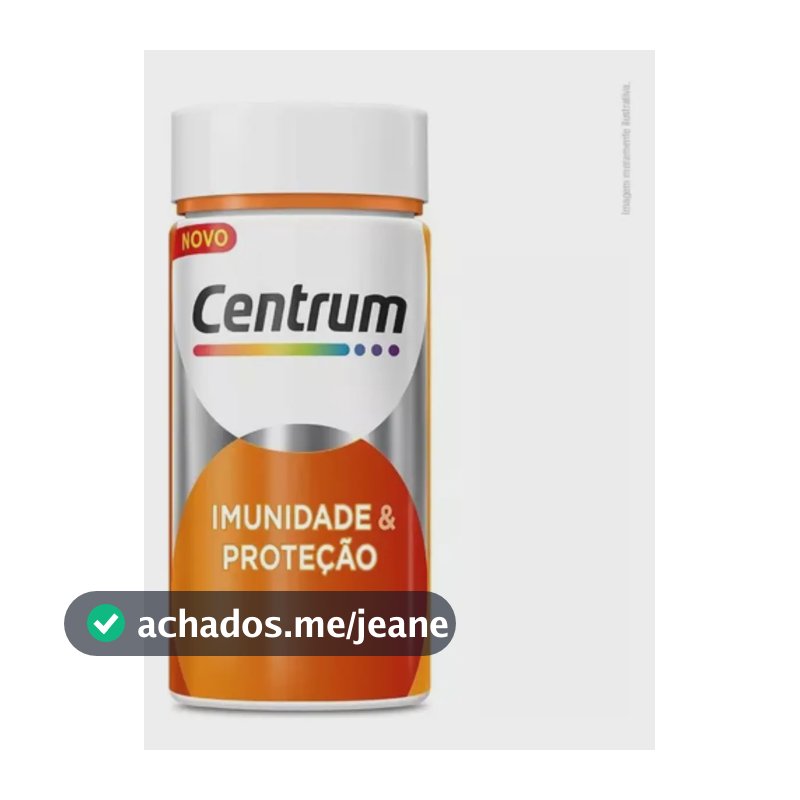 Multivitamínico Centrum Imunidade & Proteção 60 Cápsulas