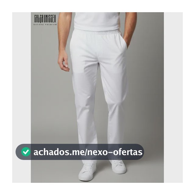 Calça Açougue Frigorífico Cozinha Uniforme Unissex