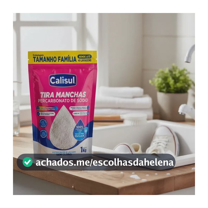 Percarbonato De Sódio Tira Manchas Roupas Brancas Coloridas