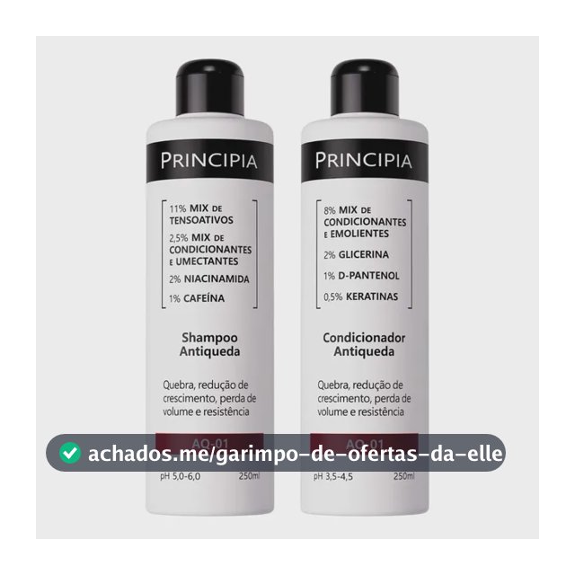 Kit Shampoo E Condicionador Antiqueda Aq-01