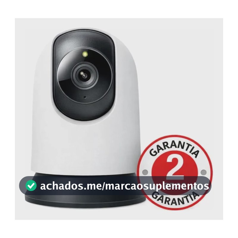 Mercusys MC210 Câmera Segurança Wifi 2K 3MP 360° por TP-Link