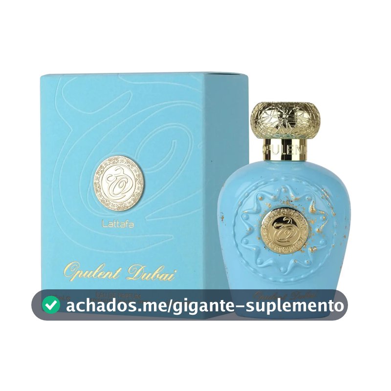 Perfume Árabe Lattafa Opulent Dubai Eau De Parfum 100 ML