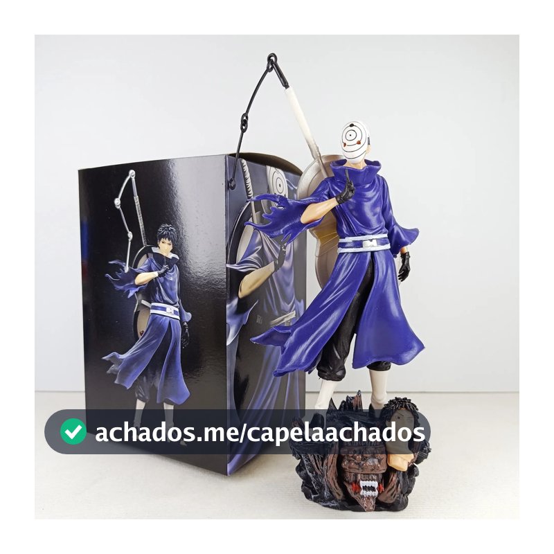 Figuras De Acción De Naruto Obito Uchiha De35 Cm, Kit De St