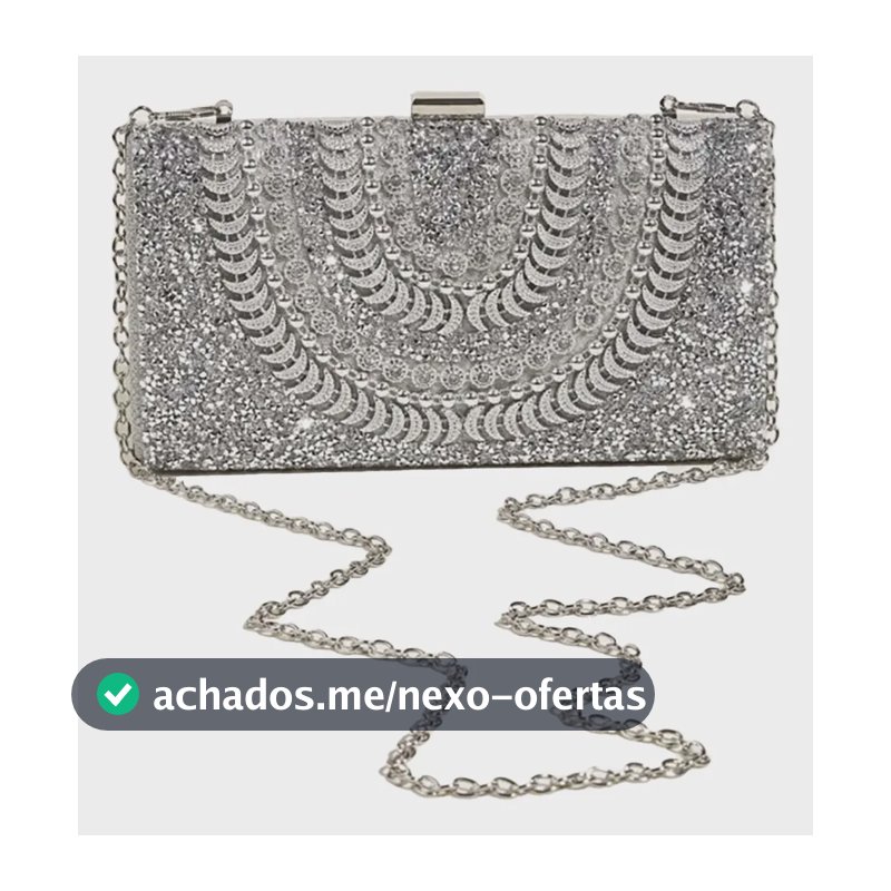 Dazzy Bolsa Clutch Strass Pr Festa Casamentos Madrinhas Y40