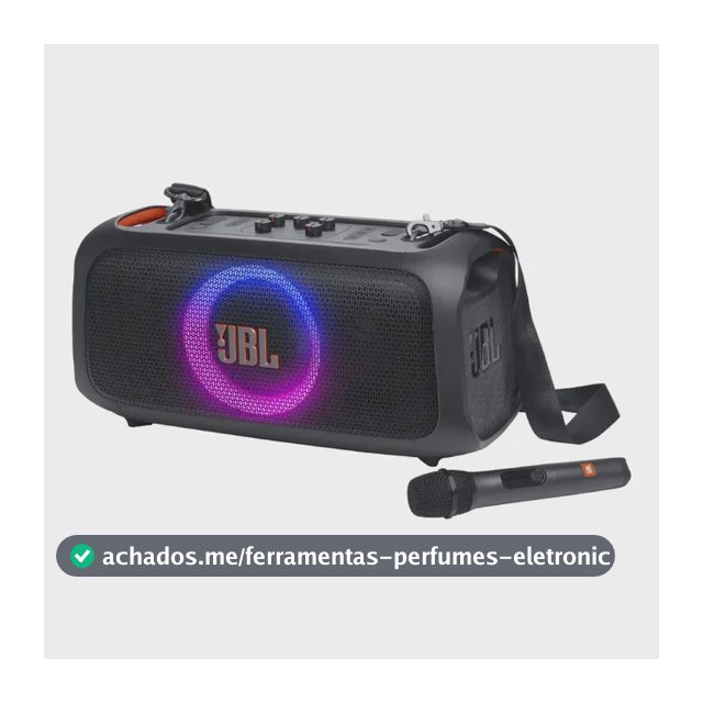 Caixa De Som Bluetooth Jbl Partybox On-the-go Essential