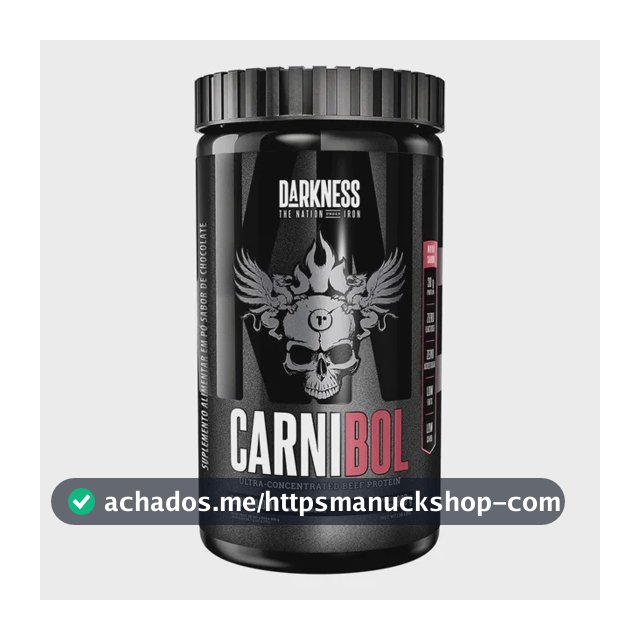 Proteína Darkness Carnibol Beef em pó sabor Chocolate x 900g