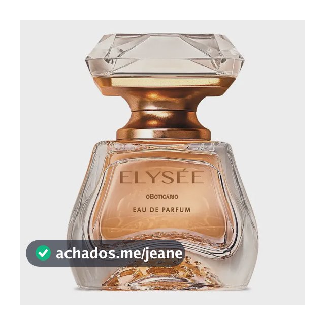 O Boticário Elysée Eau De Parfum 50ml