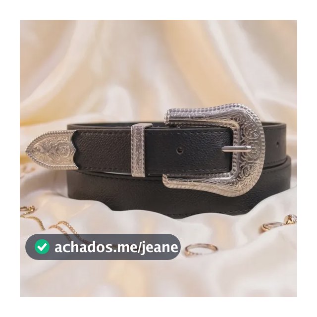 Cinto Feminino Completo Estilo Country Moda Boiadeira