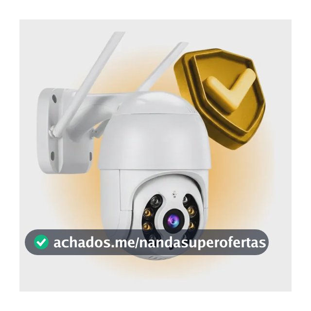 Câmera De Segurança Wi-fi Externa Full Hd Com Visão Noturna