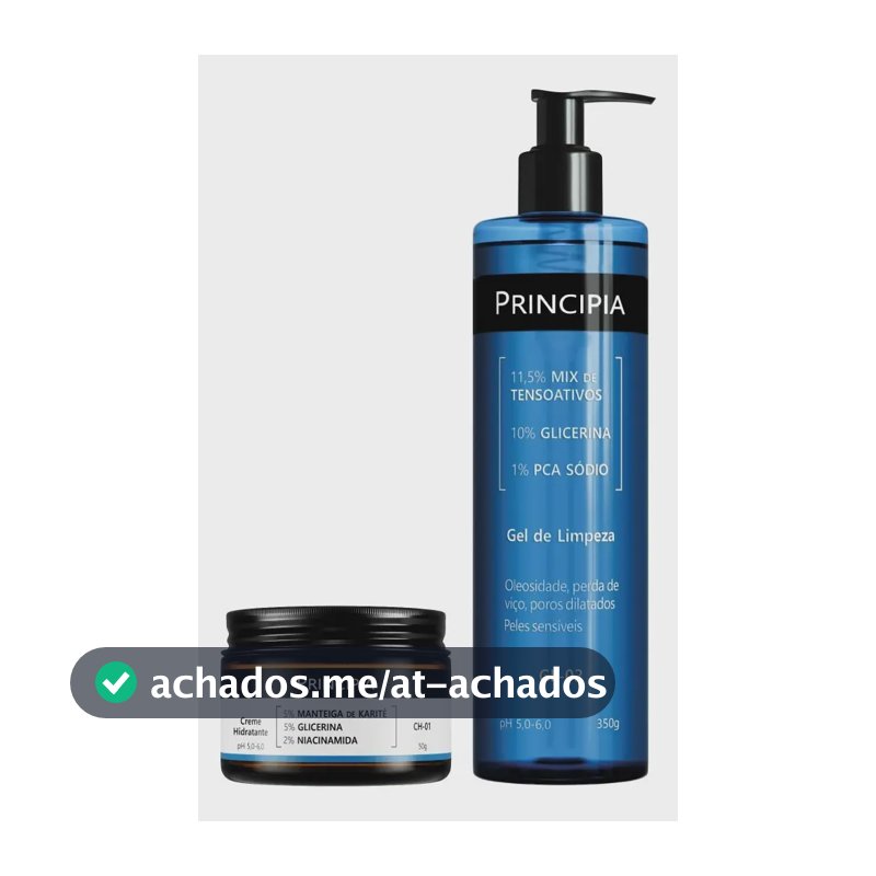 Principia Kit Limpeza E Hidratação Para O Dia A Dia Todo Tipo De Pele Dia/noite