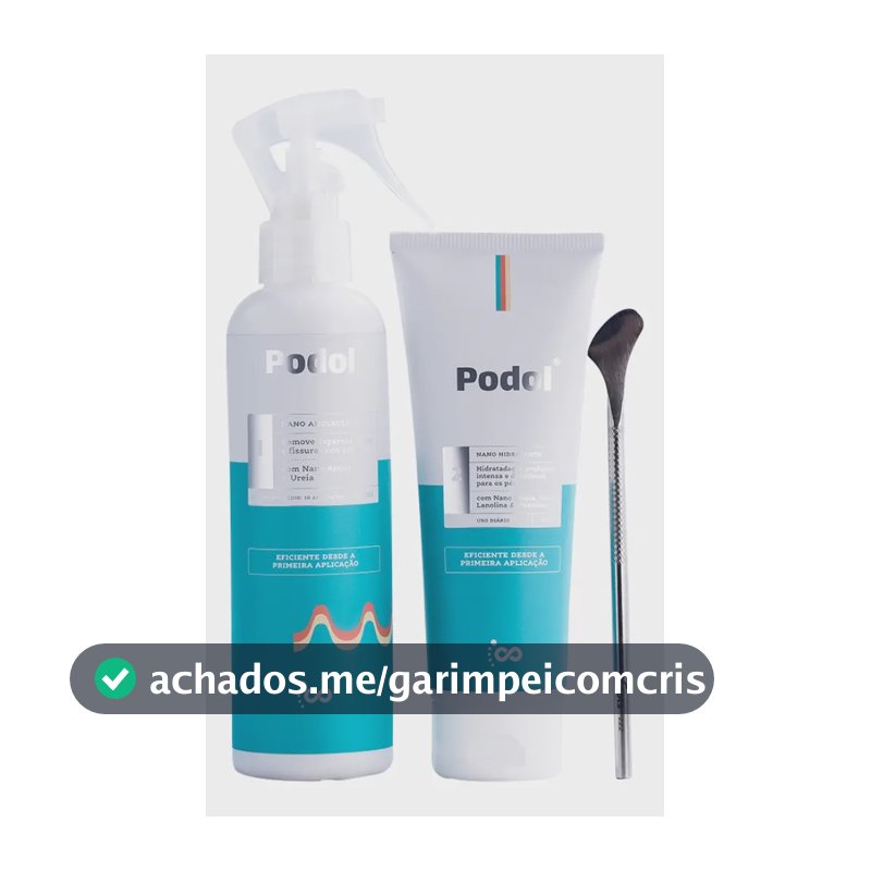 Kit Spa Dos Pes Podol Com Ureia Amolecedor E Hidratante