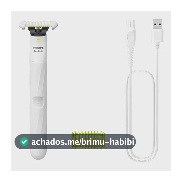 Aparador E Raspador Oneblade Intimate Qp1924/10 Philips Branco 127/220v