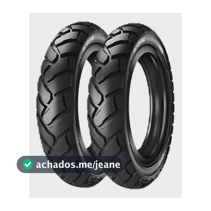 Pneu 90/90-21 + 120/80-18 Bunker Adapt Ira Tornado C/c