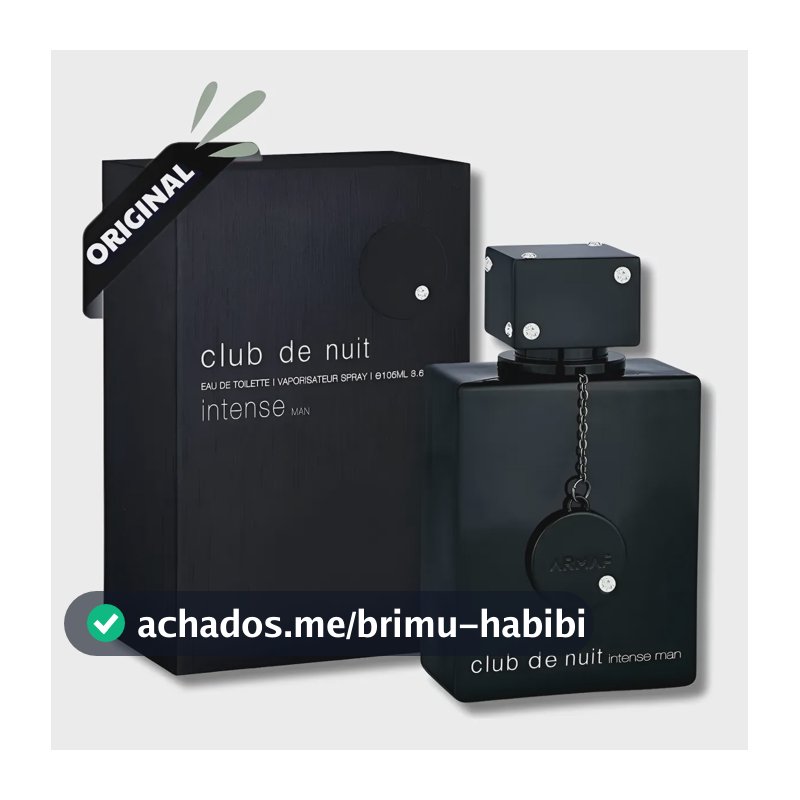 Perfume Club De Nuit Intense Armaf Edt 105ml Com Nf Original