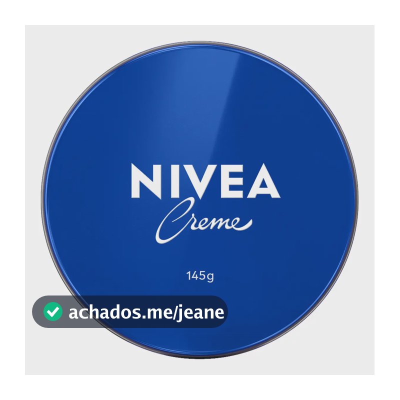 NIVEA Creme Hidratante Lata 145g, Hidratação Profunda 24h, Corporal, Multibenefícios, Todas as Peles