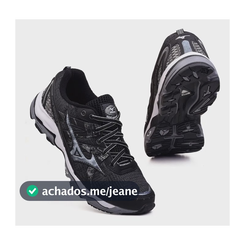 Tênis Mizuno Wave Nirvana 9 Exclusivo Black Friday X Preto/branco 41 Br