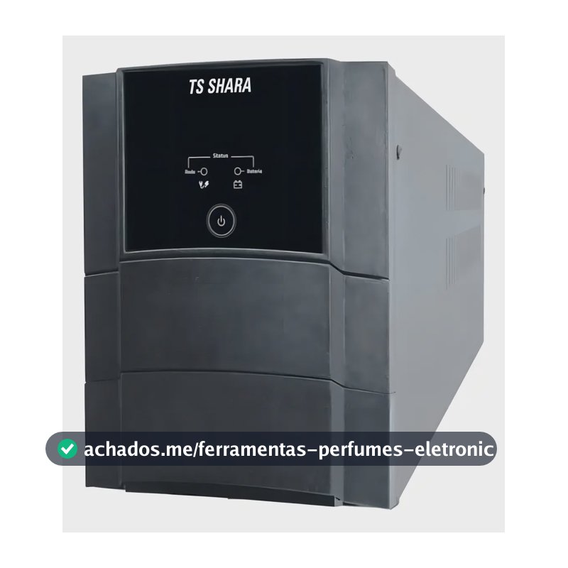 Nobreak Ts Shara 4500 Iot Ups Senoidal 2200va Universal Bivolt Cor Cinza