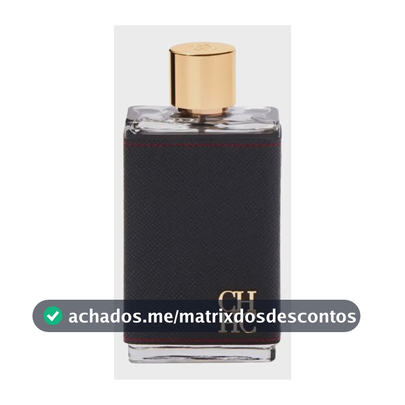 Perfume Carolina Herrera CH Men Eau De Toilette 200ml Masculino