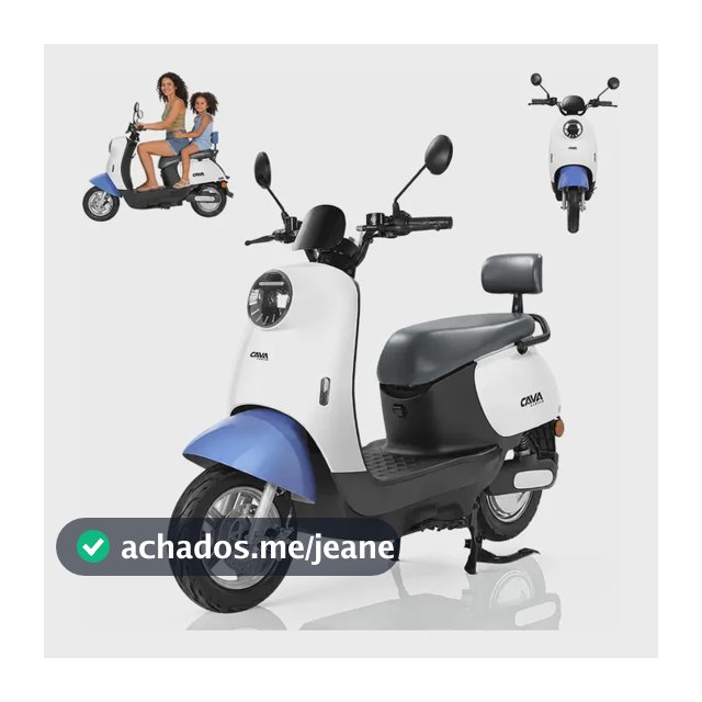 Cavalletta C10 Bike/scooter Elétrica 1000w 32km/h 512v 65km