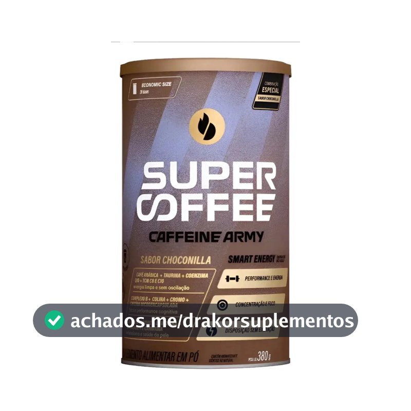Supercoffee Choconilla - Economic Size 380g - Caffeine Army