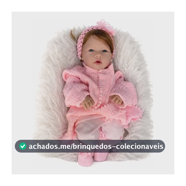 Bebê Reborn Menina Silicone Realista 24 Itens - Igual A Foto