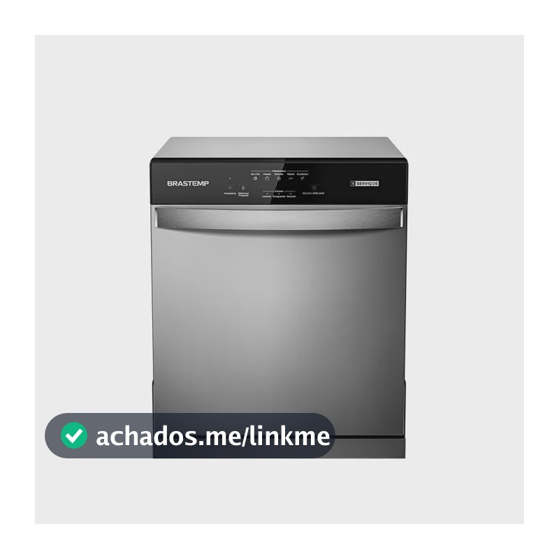 Lava-Louças Brastemp 8 Serviços Inox - BLF08BS