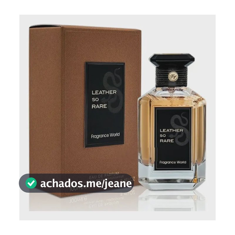 Fragrance World Leather So Rare Edp 100 ml unissex