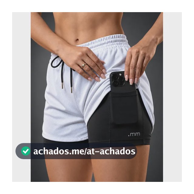 Short Fitness Duplo Feminino Bermuda Compressão 2 1 Academia