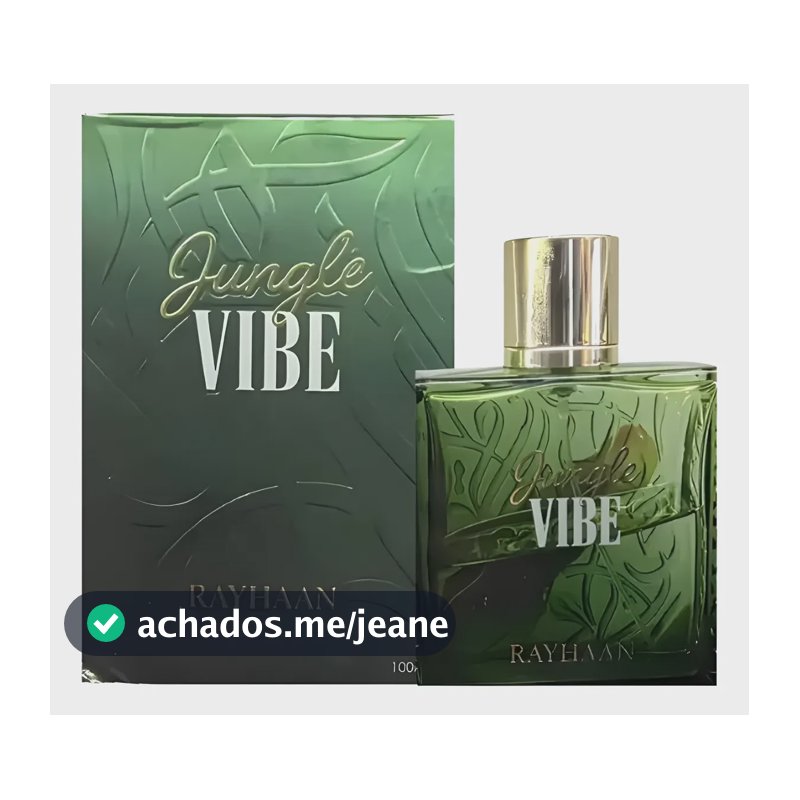 Perfume Rayhaan Jungle Vibe Unissex 100ml Eau De Parfum