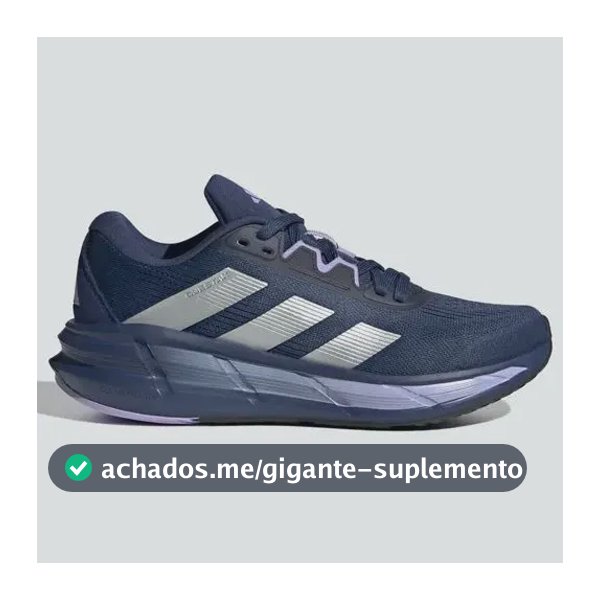 Tênis Feminino Questar 3 adidas Tecind/silvmt/glopur Liso 36 Br