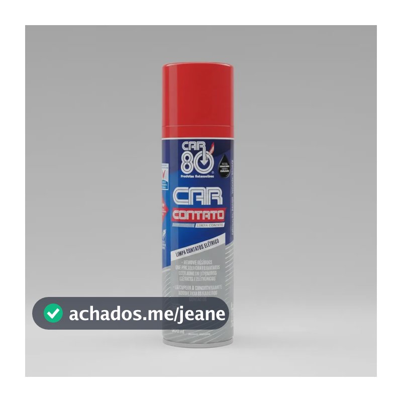 Limpa Contato Elétrico Car80 Recupera Condutividade 300ml