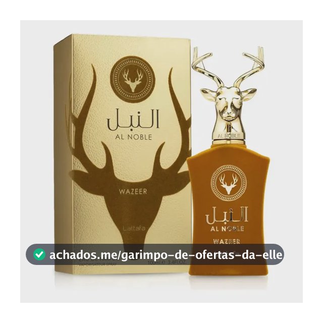 Perfume Árabe Wazeer Al Noble Masculino 100ML