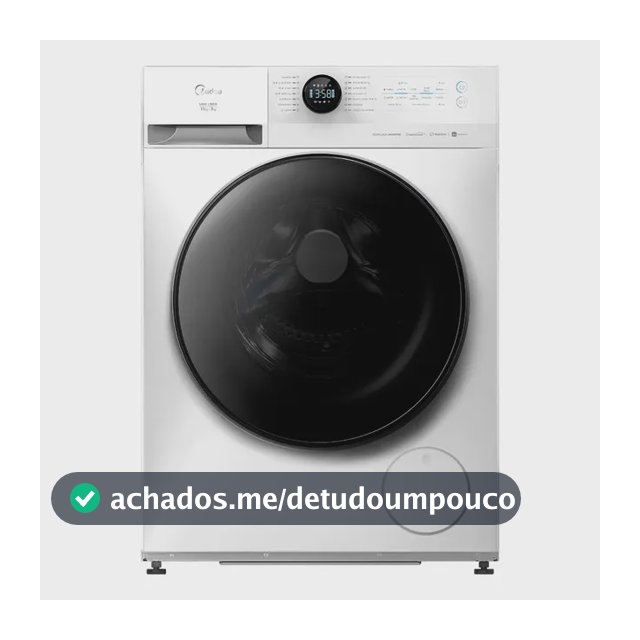 Lava E Seca 11kg Branca Slim Conectada Midea Branco