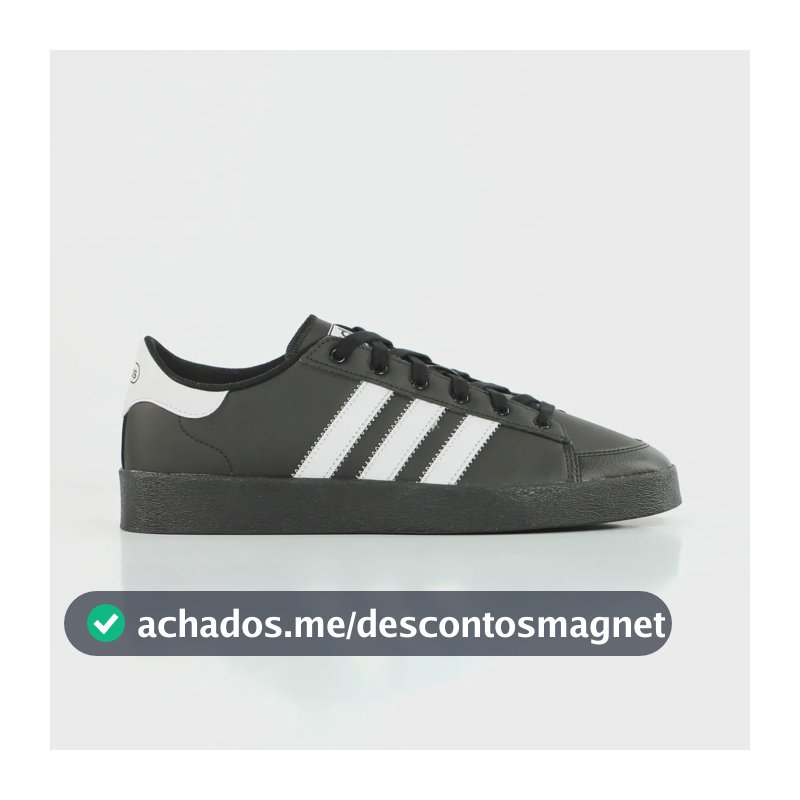 Tênis adidas Jump Hook Low Casual Masculino Preto E Branco Preto 40 Br