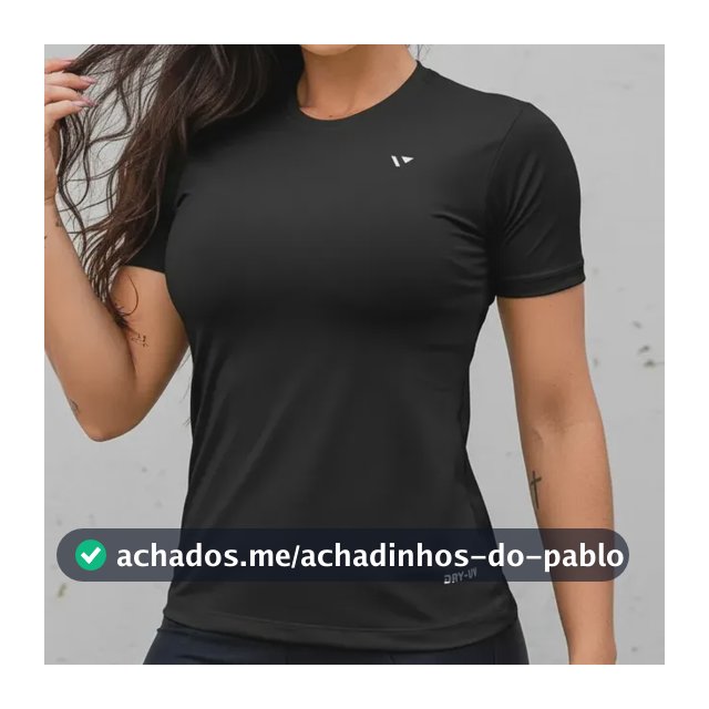 Camiseta Feminina Dry Fit Proteção Uv50+ Academia Caminhada