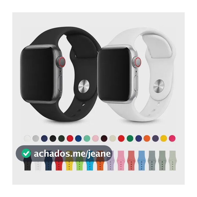 Pulseira Sport Compatível C/ Apple Watch 38mm 40mm 42mm 44mm
