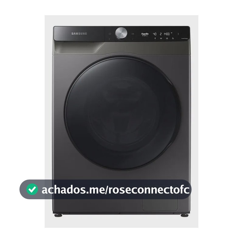 Lava E Seca Samsung Wd11t 11kg Inox Look 12 Programas De Lavagem