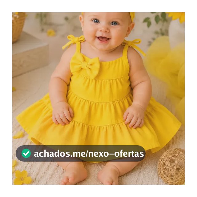 Vestido Bebê Menina Infantil Princesa Fashion Moda Estilosa