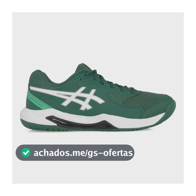 Tênis Asics Gel Dedicate 8 - All Court - Verde E Branco Verde 43