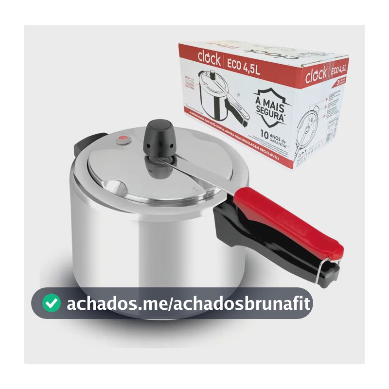 Panela De Pressão Clock ECO 4,5 Litros
