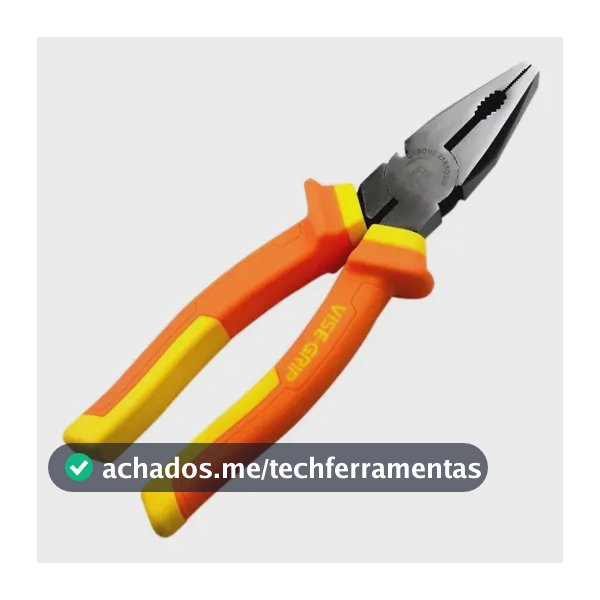 Alicate Universal Irwin Modelo IW13981 Ideal para Cortar Fios Arames e Materiais Diversos 20% Mais Força de Corte