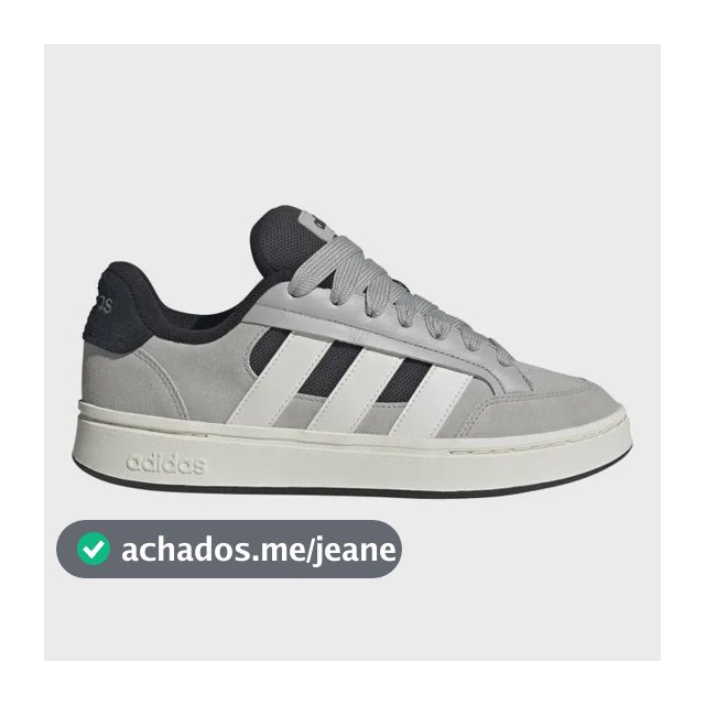 Tênis Grand Court Alpha adidas Cinza 41 Br