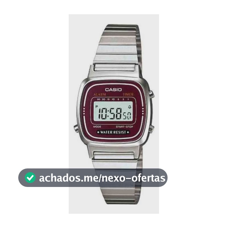 Relógio Casio Feminino Vintage La670wa-4df.