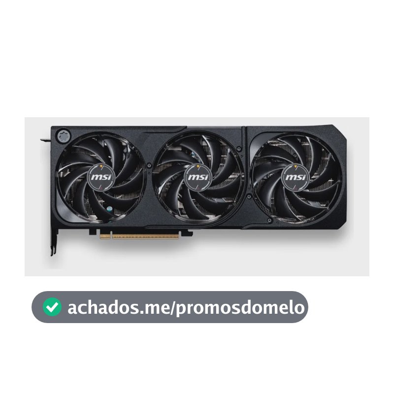 Placa De Video Nv Rtx5070ti Shadow MSI
