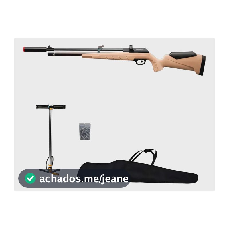 Carabina Pressão Pcp Pr900t G3 Vr 5.5mm Tan Artemis+ Acessos Tan 5.5 Mm