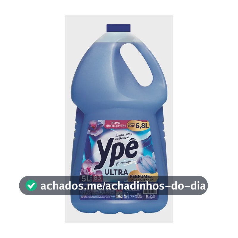 Amaciante Ypê Tradicional Aconchego Ultra 5L