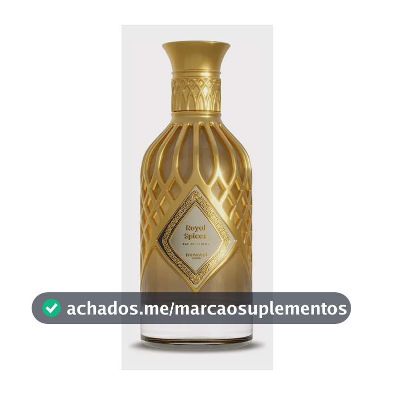 Perfume Árabe Mawwal Royal Spices 100ml Edp Unissex