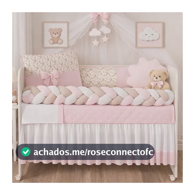 Enxoval Berço 11 Peças Menino Ternura Com Mosquiteiro