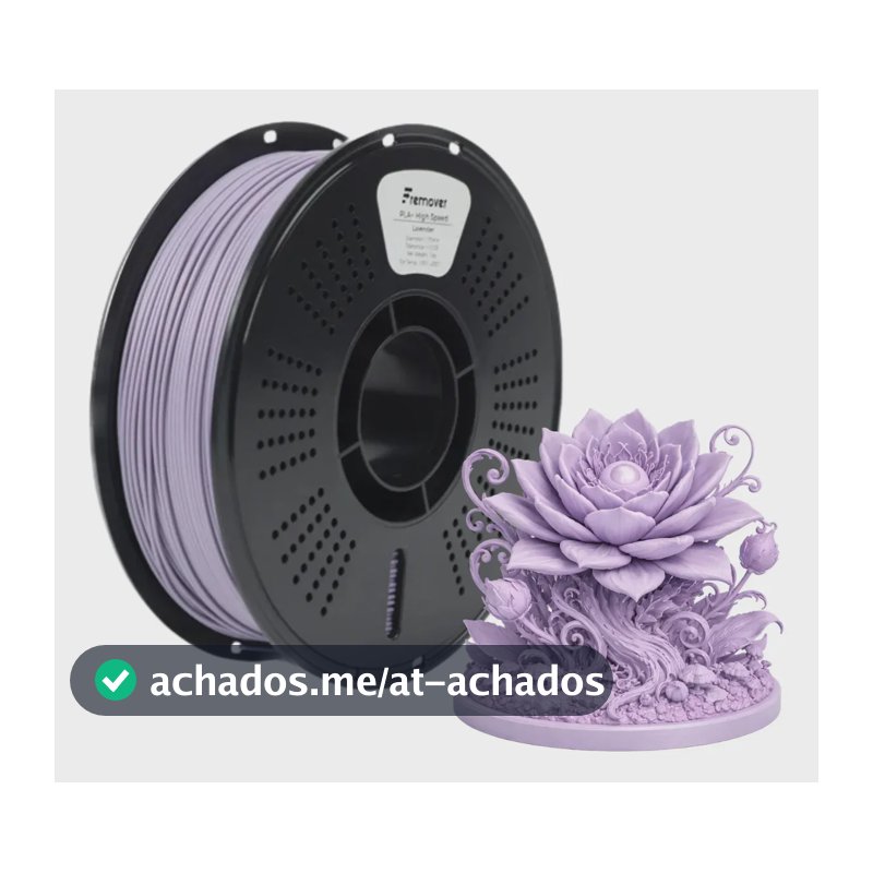 Filamento Fremover High Speed Pla+ Cores Clássicas 1kg Lavender
